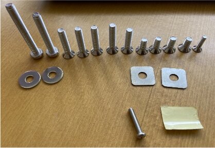 Neil Pryde Foil Flight SLR Screw Set