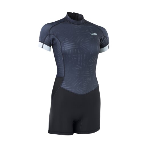ION-Wetsuit Amaze 2,5 BZ Shorty SS women black-mural