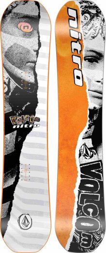 2026 Nitro Snowboard RIPPER KIDS x VOLCOM