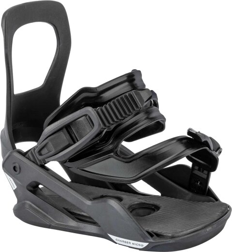 2026 Nitro Bindung CHARGER MICRO Black XS