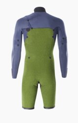 ION-Wetsuit Seek Core 3/2 Shorty LS Front Zip men black