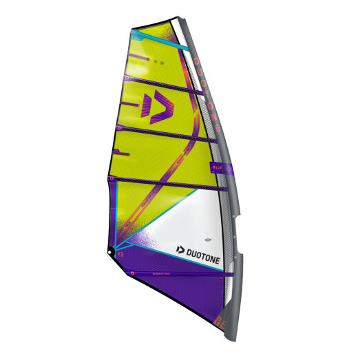 2026 Duotone WS Segel Duke SLS yellow/turquoise