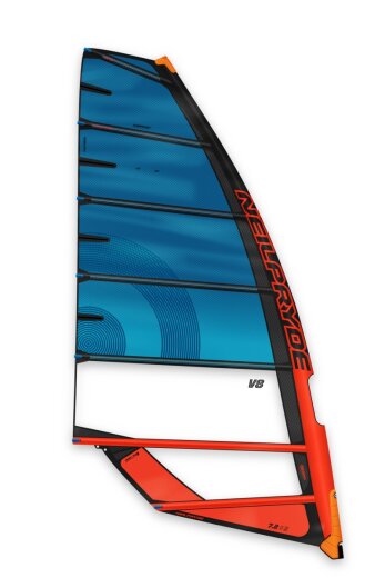 2026 Neil Pryde Segel V8 C1 BLUE/JUICY ORANGE