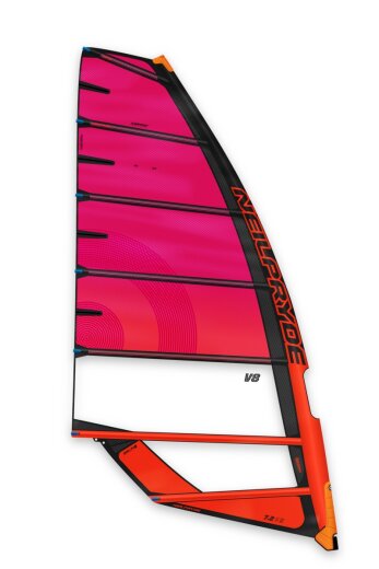 2026 Neil Pryde Segel V8 C3 RUBINE RED/JUICY ORANGE