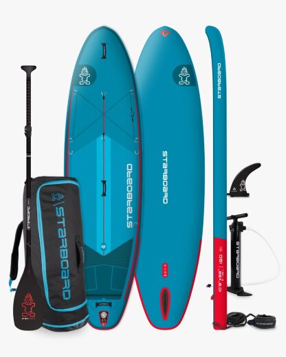 2026 Starboard SUP Infl. iGo Deluxe Lite mit Paddel
