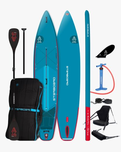 2026 Starboard SUP Infl. Touring Deluxe Lite mit Kajakset 12,6x30