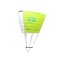 Duotone Parawing Stash lime/white