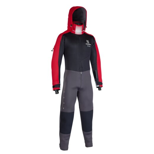 ION Drysuit Fuse 4/3 BZ unisex black/red