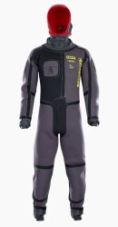 ION Drysuit Fuse 4/3 BZ unisex black/red