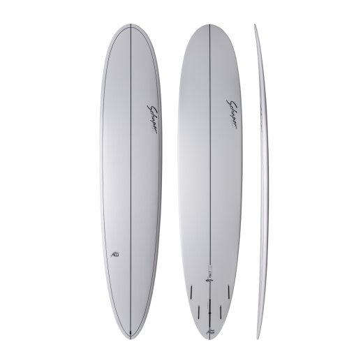 2026 NSP Longboard Pro 9 HDT WHITE 9,1"
