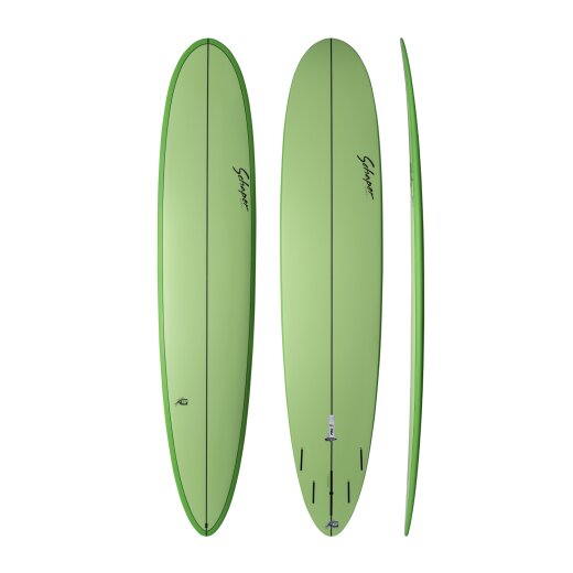 2026 NSP Longboard Pro 9 HDT LIME 9,1"