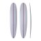 2026 NSP Longboard Unicorn HDT WHITE 9,1"