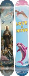 2027 Nitro Snowboard CHEAP THRILLS X LOVE